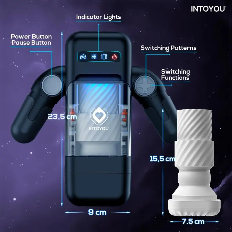 Intoyou Elon masturbador inteligente Referencia U-164 - Imagen 2