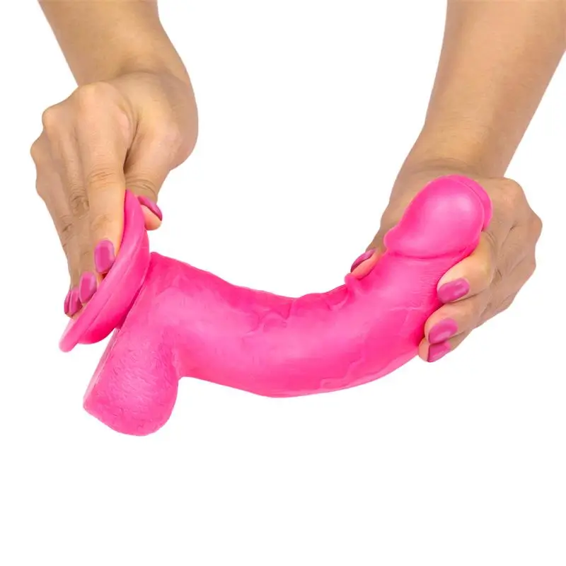 LIKETRUE Slidy dildo realista retáctil y orientable 8" Ref LT-947 - Imagen 3