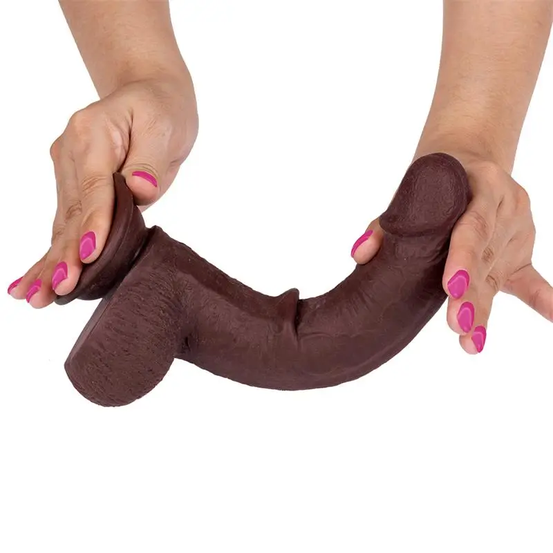 Liketrue Slidy dildo realista retráctil y orientable 9" Ref LT-995 - Imagen 2