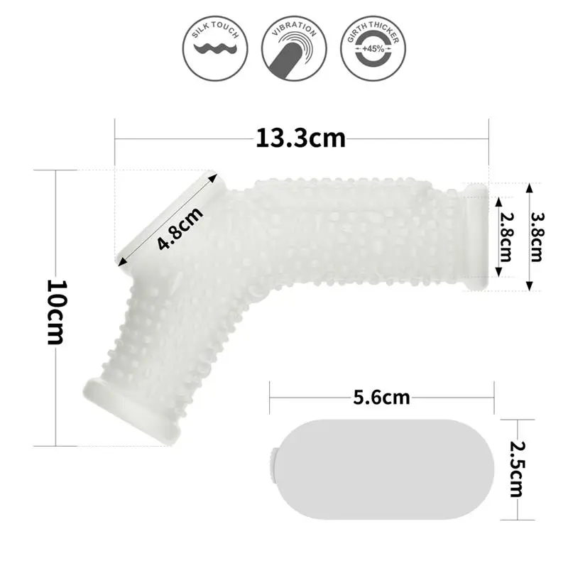 Lovetoy funda pene y testículos con vibración Drip Knights Ref LO-LV343116 - Imagen 3