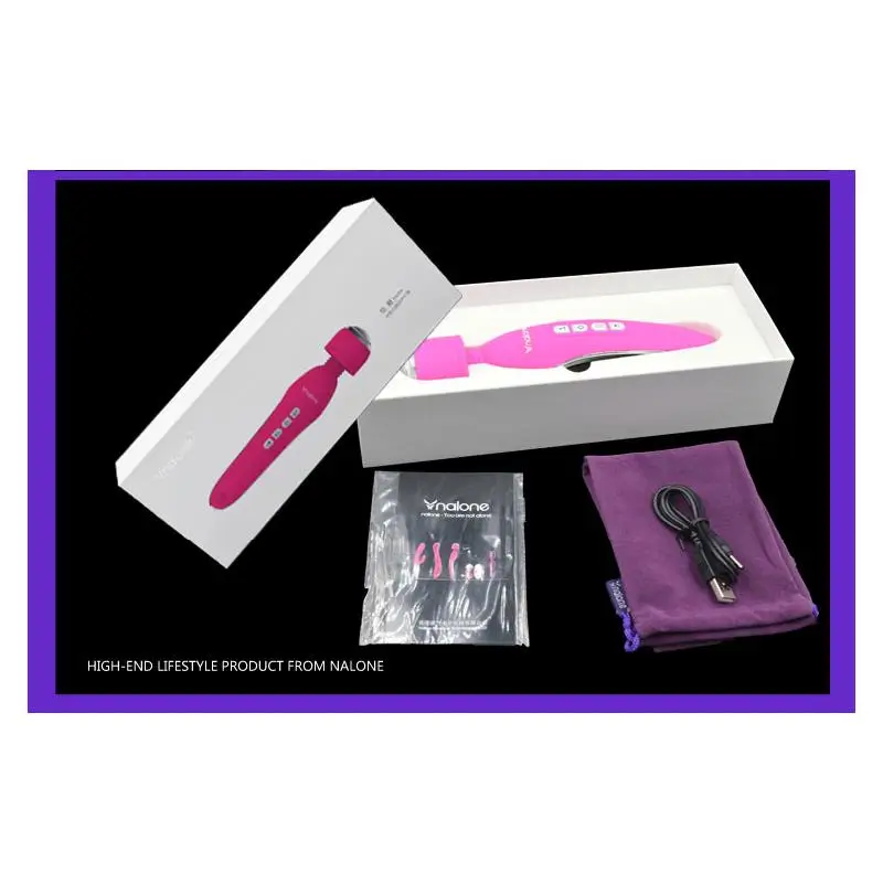 Nalone masajeador y vibrador electro fucsia Referencia VS-VR 26 - Imagen 2