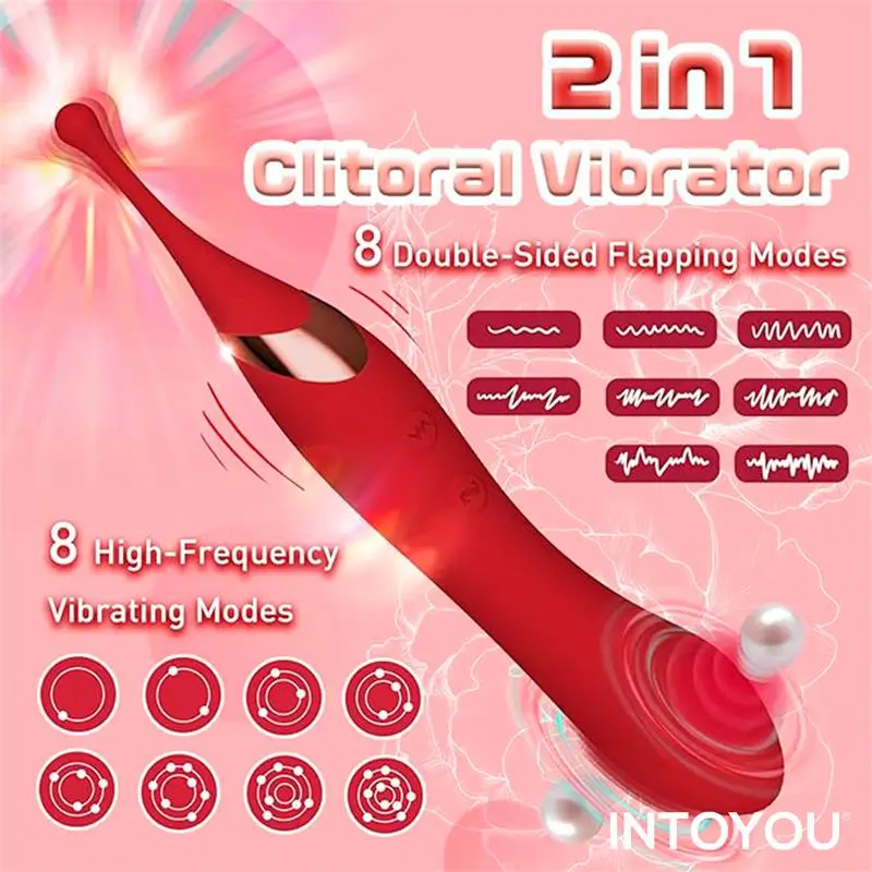 Intoyou Onax estimulador doble vibrador y pulsación usb Ref U-192 - Imagen 3