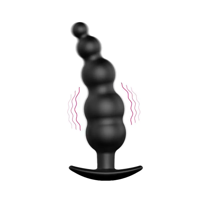 Prettylove vibrador anal burbujas negro c/r Ref BI-040039 - Imagen 2