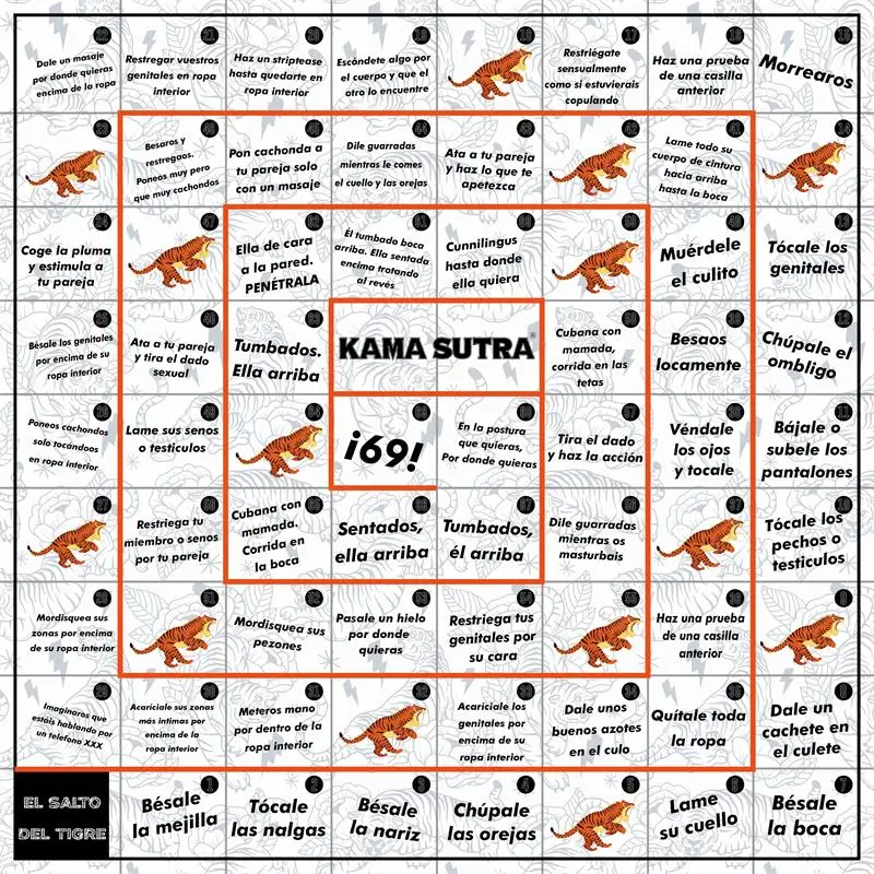 Diverty Sex juego de mesa el salto del tigre Referencia 841234504576 - Imagen 2