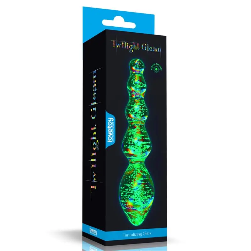Lovetoy dildo cristal Dark Twilight Tantalizing Ref LO-LV610002 - Imagen 3