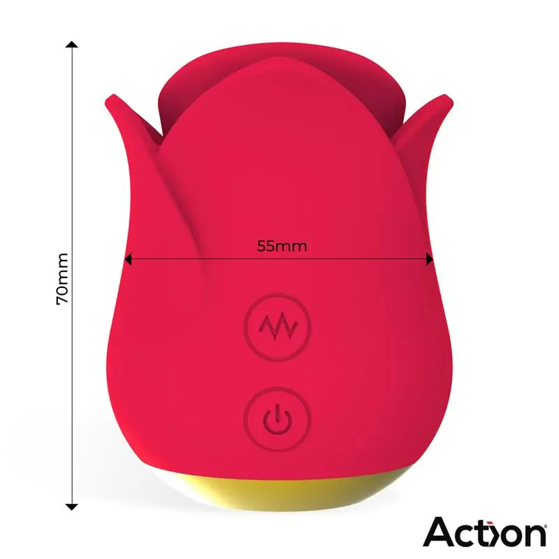 Actiion Meryl estimulador vibrador con lengua Referencia AC-273 - Imagen 2