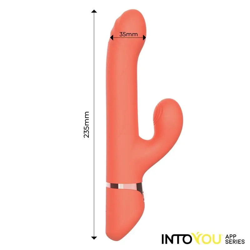 Intoyou Mindy vibrador anillo bolas y finger con app Ref IN-479 - Imagen 3