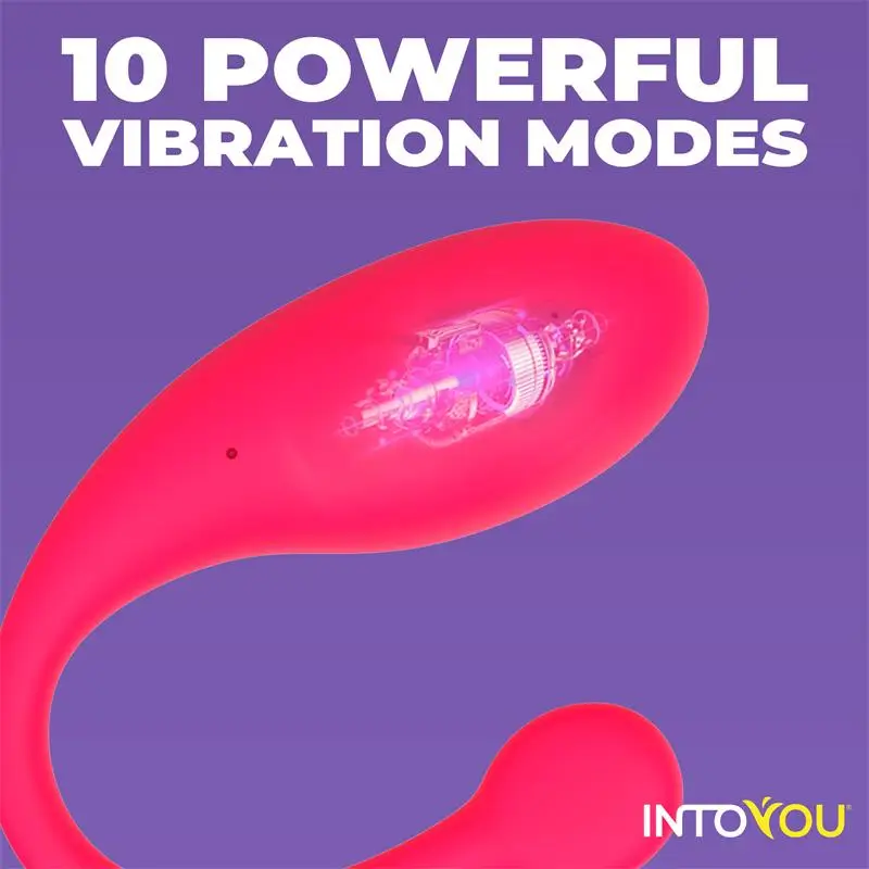 Intoyou Bulby huevo vibrador con app Rojo Referencia IN-498 - Imagen 3