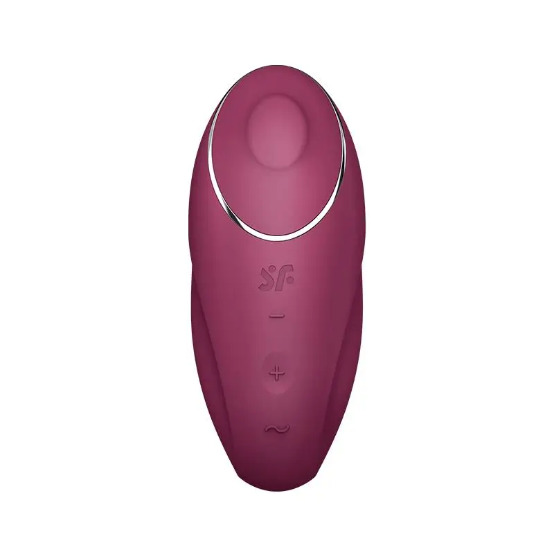 Satisfyer Tap and Climax 1 Vibración y Tapping colores negro, rojo y gris - Imagen 5