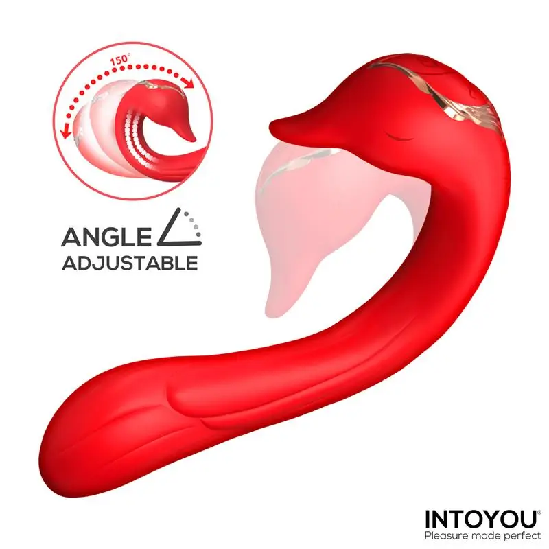 Intoyou Swana vibrador con lengua ajustable Referencia IN-670 - Imagen 2