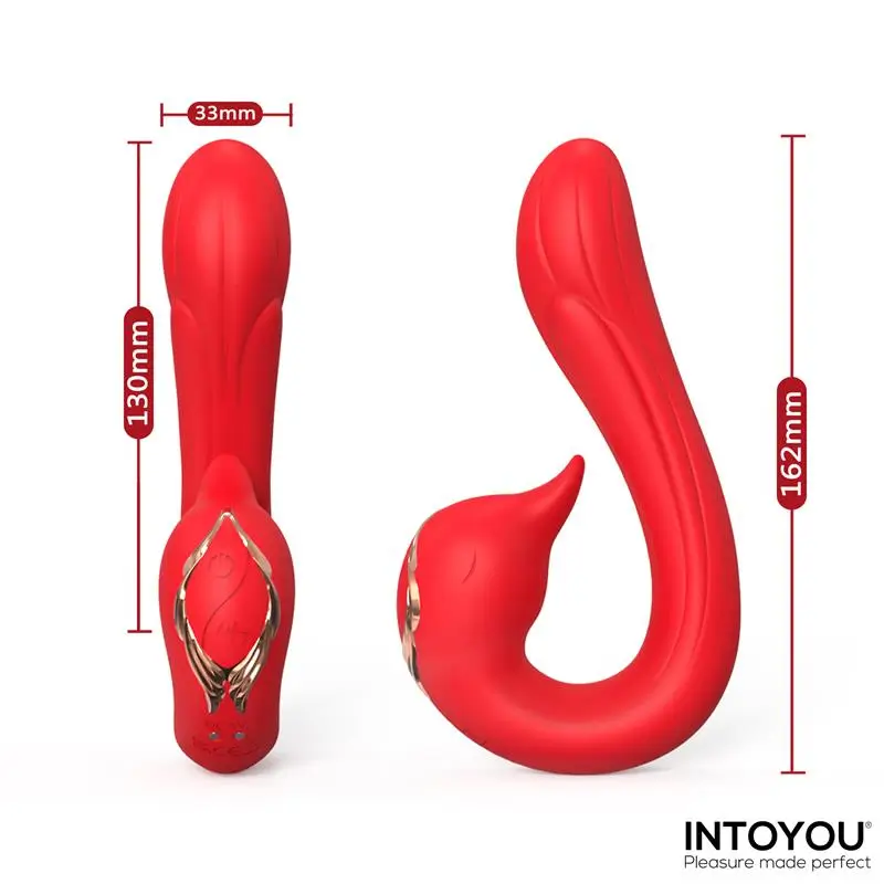 Intoyou Swana vibrador con lengua ajustable Referencia IN-670 - Imagen 5