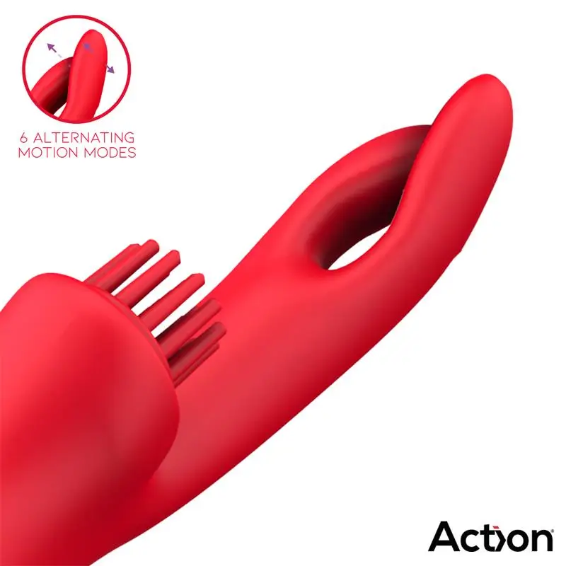Action Bilma vibrador brushing con 4 Motores Referencia AC-043 - Imagen 3