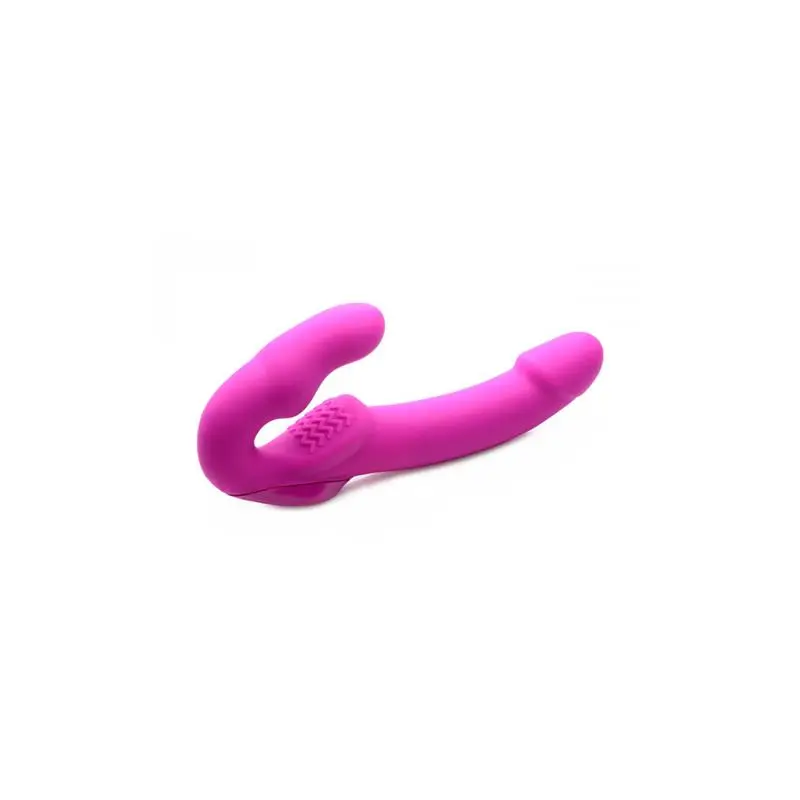 STRAP U Evoke vibrador doble sin arnes Ref 848518029782 + Amorable picardías braguitas negro Ref R1776 - Imagen 2