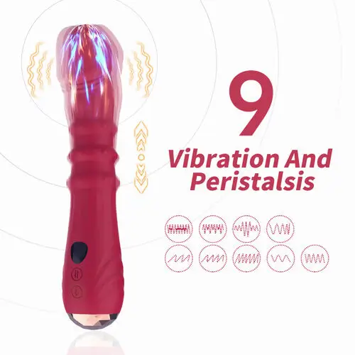 ARMONY - Dildo vibrador estimulador termoajustable Ref. D-243047 - Imagen 4