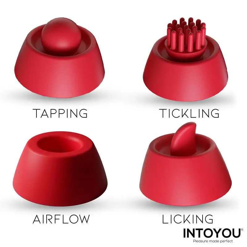 Intoyou Beeny estimulador 4 cabezales: succión, tapping, tickling y licking Ref U-079 - Imagen 2