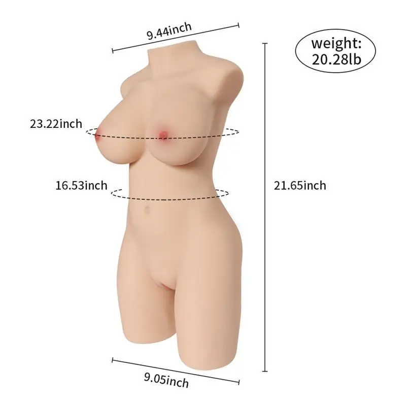 Xise Miah Torso Vagina y Ano 11 kilos Referencia SQ-MA20019 - Imagen 3