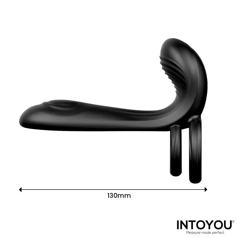 Intoyou Synkox Girth doble anillo para el pene con vibración Ref U-080 - Imagen 3