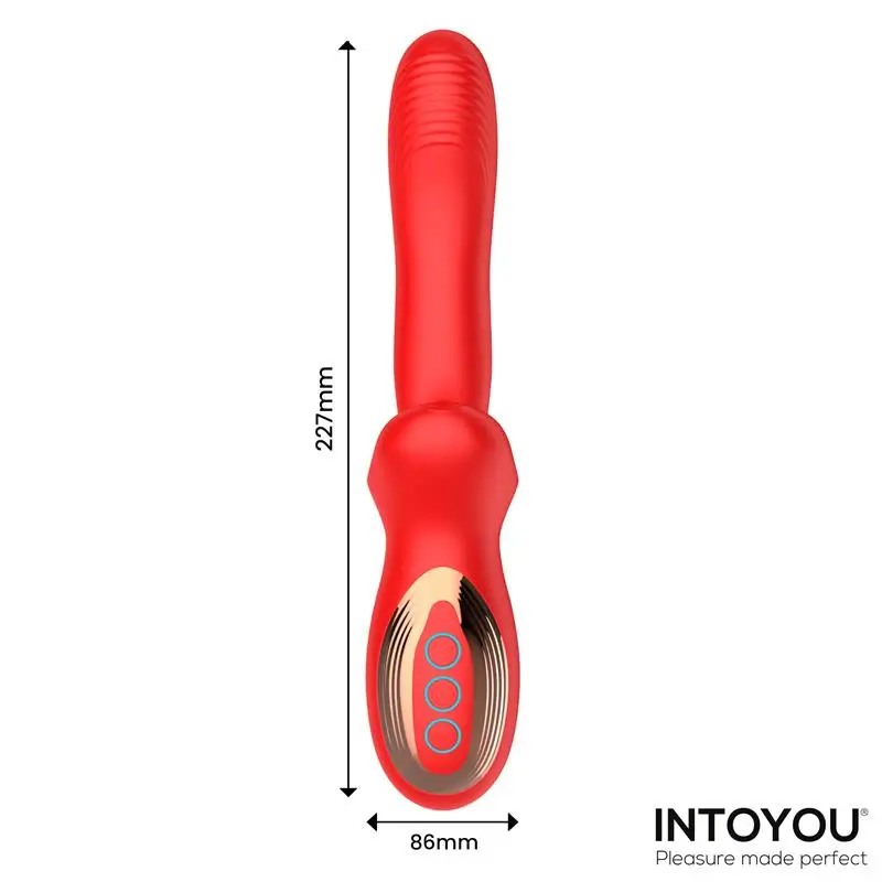 Intoyou Vyron vibrador con Thrusting y Mordisqueo Referencia U-106 - Imagen 2
