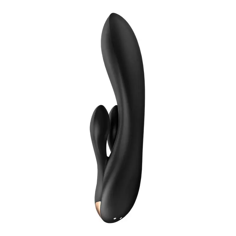 Satisfyer Double Flex vibrador punto G APP Negro Ref 4061504002583 - Imagen 2