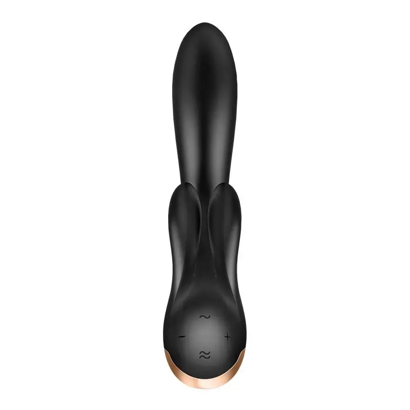Satisfyer Double Flex vibrador punto G APP Negro Ref 4061504002583 - Imagen 3