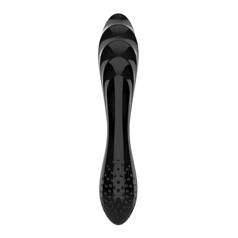SATISFYER estimulador cristal Dazzling 1 Hot and Cold colores transparente y negro - Imagen 5
