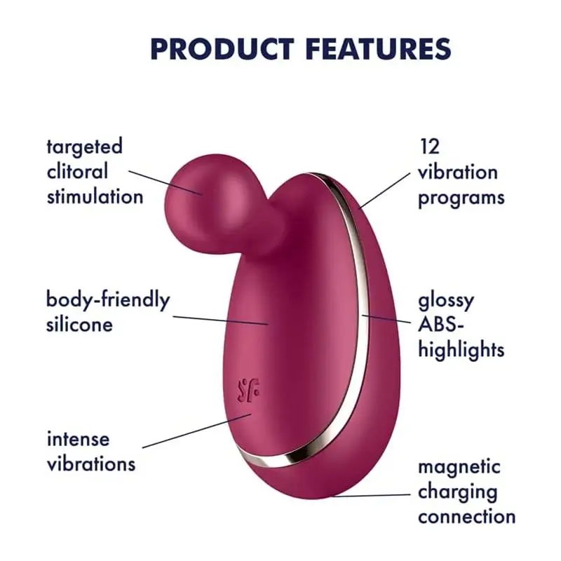 Satisfyer Estimulador Spot On 1 Berry Referencia 4061504044293 - Imagen 2