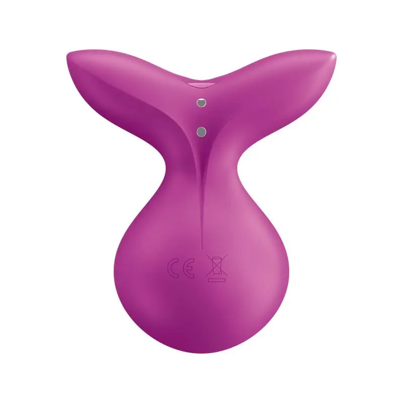 SATISFYER estimulador Viva la Vulva 3 colores violeta y menta - Imagen 3