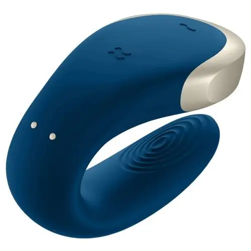 SATISFYER - App Double Love vibrador parejas luxury azul Ref: D-228835 - Imagen 2
