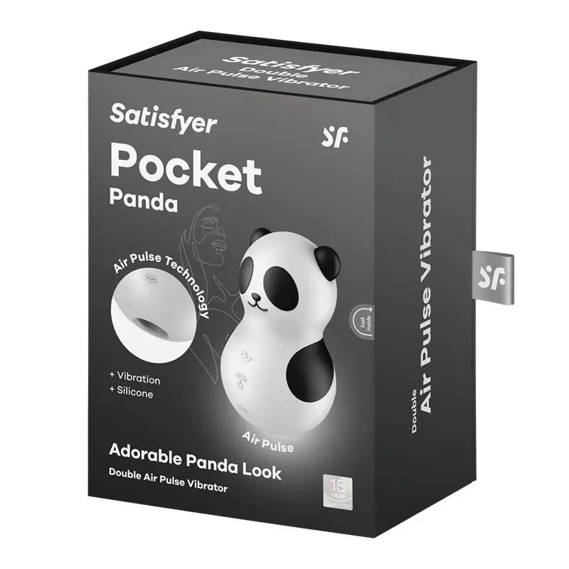 Satisfyer succionador clítoris con vibración pocket Panda Ref 4061504065878 - Imagen 2