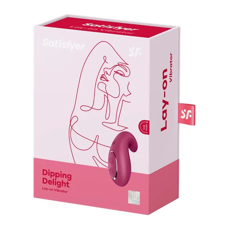SATISFYER Vibrador dipping Delight Berry Referencia 4061504044279 - Imagen 3