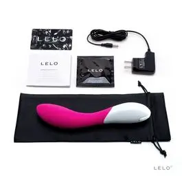 LELO - MONA 2 vibrador tamaño medio colores fucsia y violeta - Imagen 3