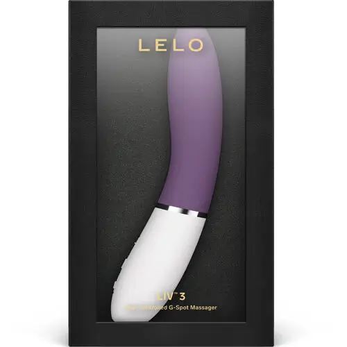 LELO - LIV™ 3 estimulador punto G colores azul, fucsia y violeta - Imagen 8