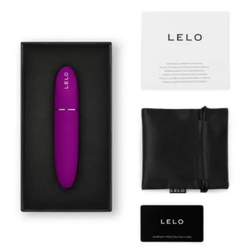 LELO - MIA 3 vibrador personal discreto colores fucsia, negro y violeta - Imagen 3