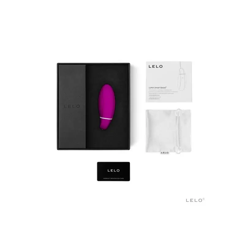 LELO LUNA Smart Bead bola kegel recargable colores rosa y fucsia - Imagen 2