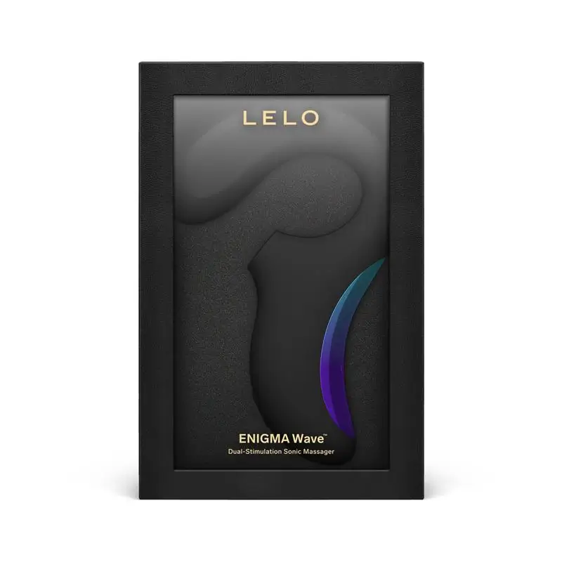 LELO - Enigma Wave succionador triple vibración colores violeta y negro - Imagen 4