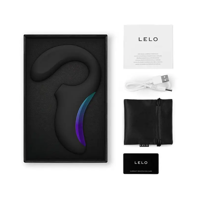 LELO - Enigma Wave succionador triple vibración colores violeta y negro - Imagen 5
