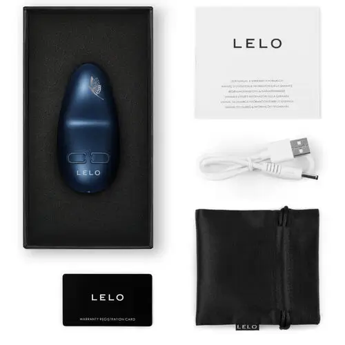 LELO - NEA 3 masajeador personal colores azul oscuro y negro - Imagen 3