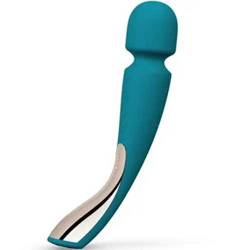 LELO Masajeador Smart Wand 2 medium colores azul, negro y violeta - Imagen 4