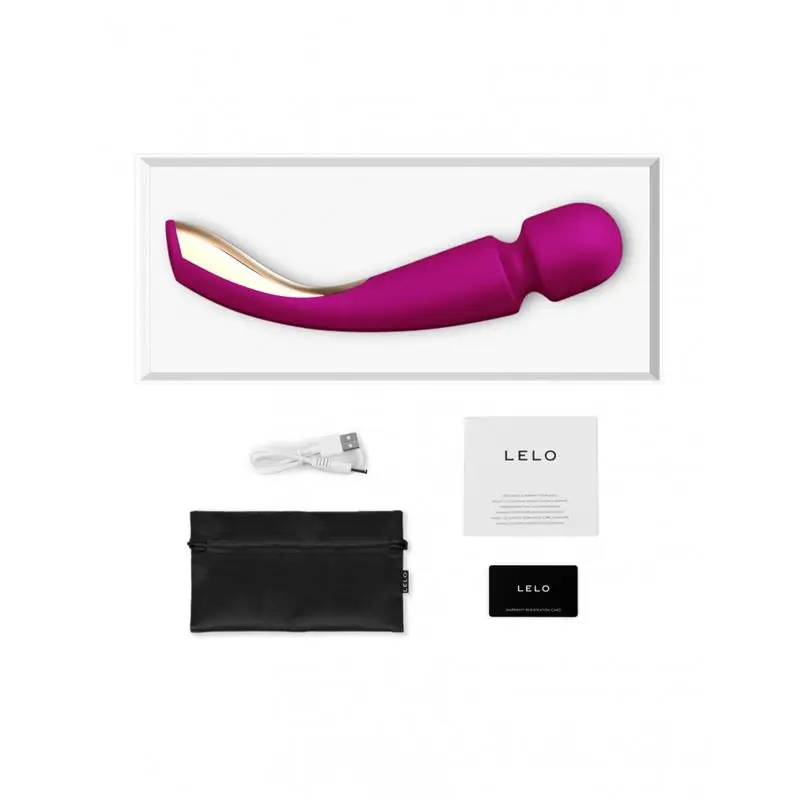 LELO - SMART WAND 2 masajeador colores azul claro, violeta y negro - Imagen 8