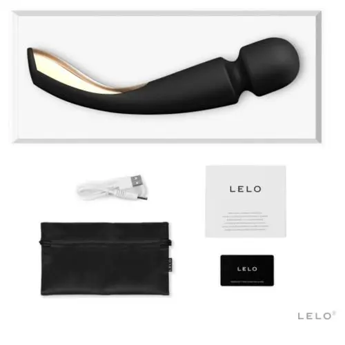 LELO - SMART WAND 2 masajeador colores azul claro, violeta y negro - Imagen 6