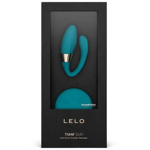 LELO Tiani duo masajeador parejas mando a distancia colores azul y negro - Imagen 3