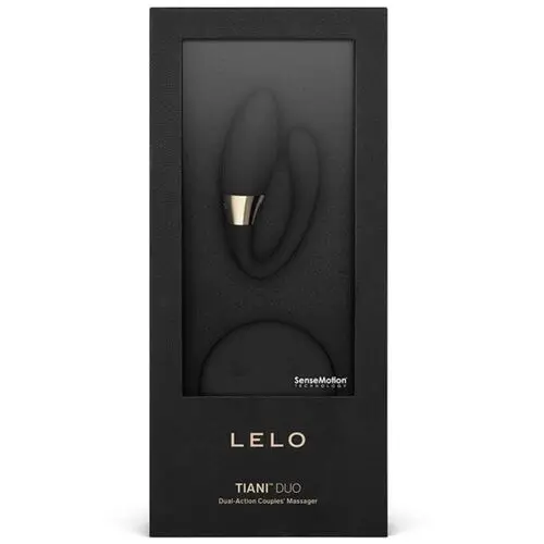 LELO Tiani duo masajeador parejas mando a distancia colores azul y negro - Imagen 5