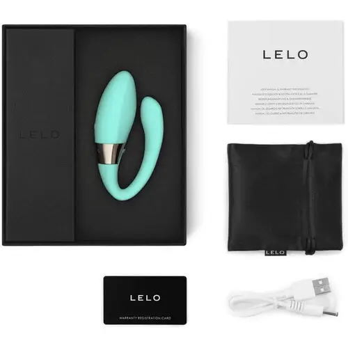 LELO Tiani Harmony masajeador parejas colores azul claro y negro - Imagen 2