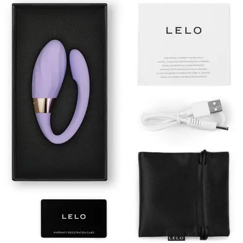 LELO - TIANI TWIST vibrador para parejas colores azul claro, lila y rosa - Imagen 5